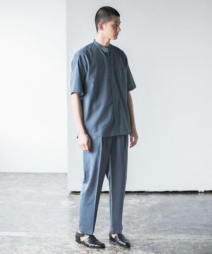 TRON WOOL 立領襯衫