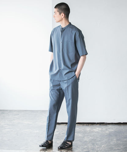 TRON WOOL 立領襯衫