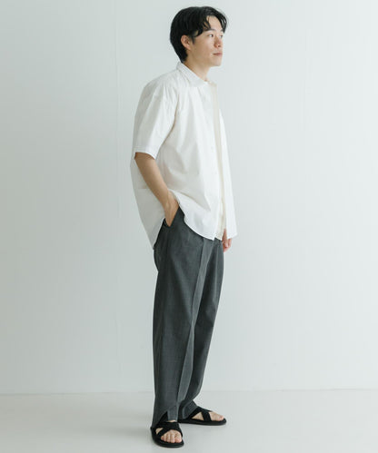 高密度棉短袖襯衫