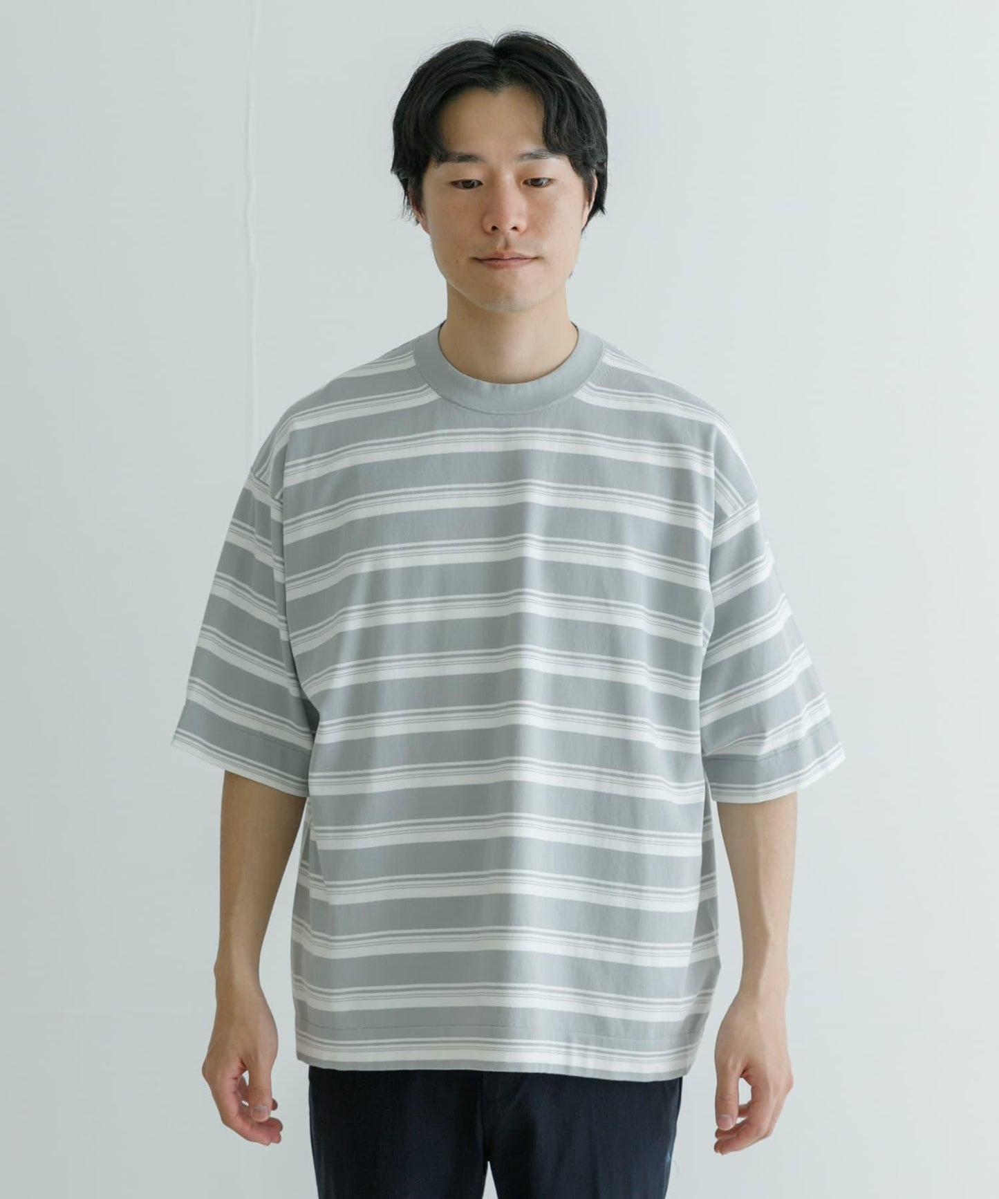 16G針織 多色條紋 T恤