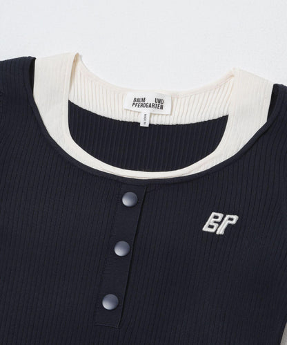 BAUM UND PFERDGARTEN VISCOSE KNIT 粘膠針織上衣
