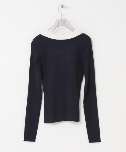 BAUM UND PFERDGARTEN VISCOSE KNIT 粘膠針織上衣