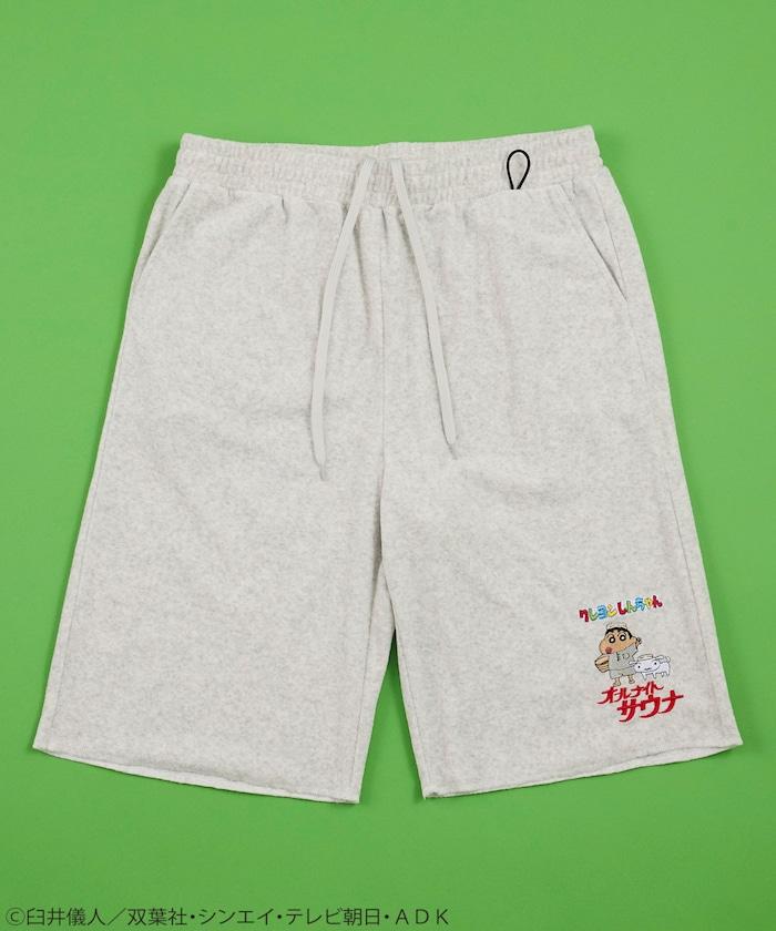 《蠟筆小新》 SAUVENIR × FREAK'S STORE 聯名 毛巾布館內服套裝 附束口袋