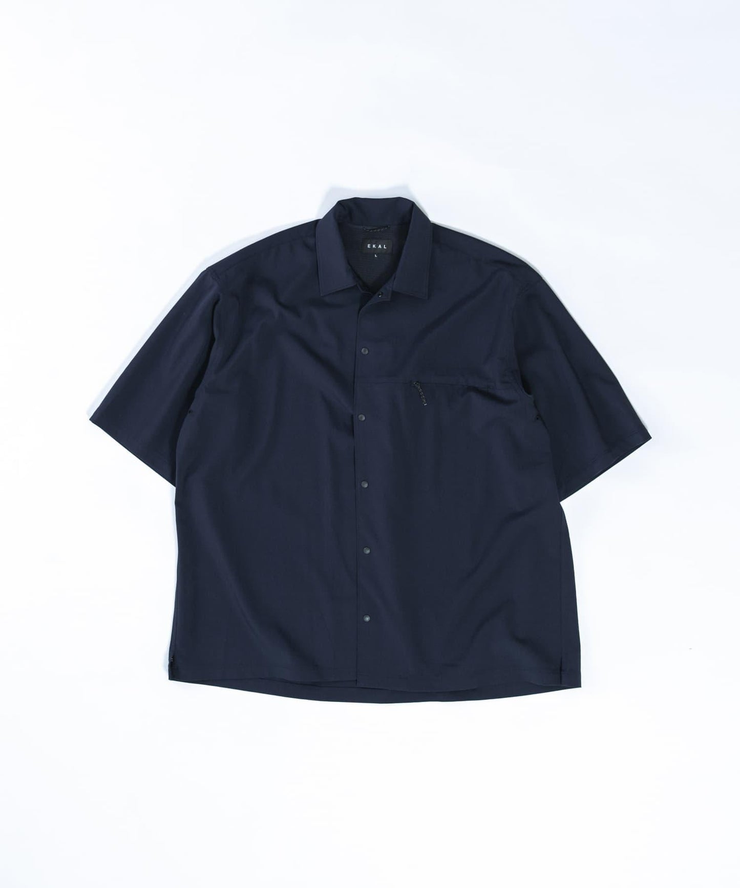SMOOTH WOOLY LIKE 短袖襯衫