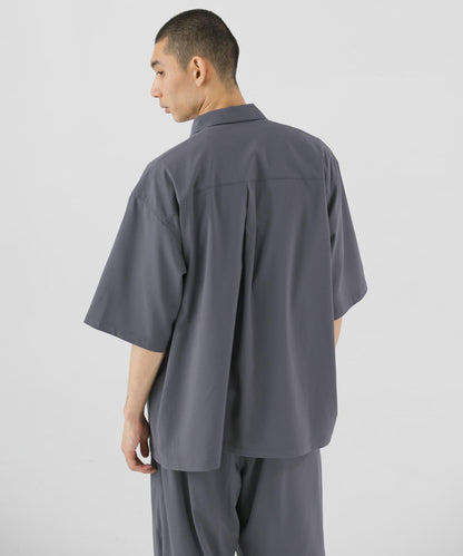 SMOOTH WOOLY LIKE 短袖襯衫