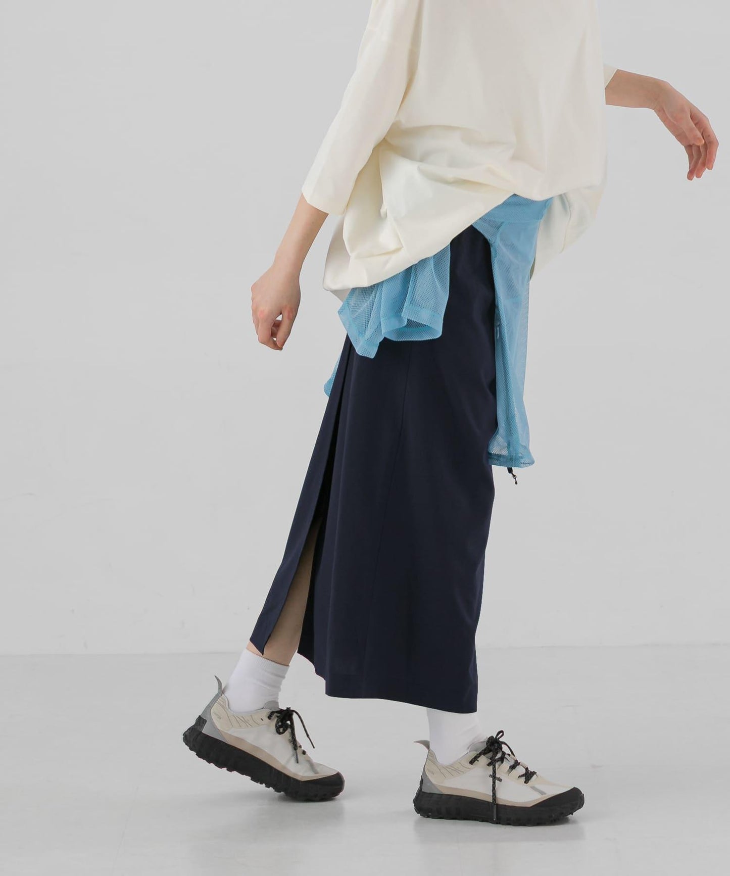 SMOOTH WOOLY LIKE 半身裙