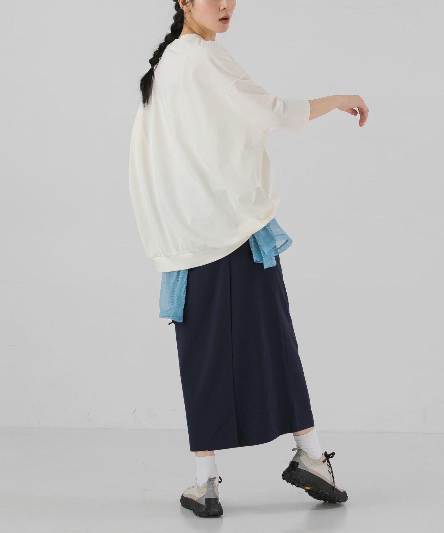 SMOOTH WOOLY LIKE 半身裙
