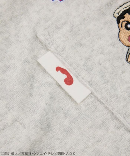 《蠟筆小新》 SAUVENIR × FREAK'S STORE 聯名 毛巾布館內服套裝 附束口袋