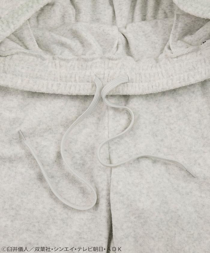 《蠟筆小新》 SAUVENIR × FREAK'S STORE 聯名 毛巾布館內服套裝 附束口袋