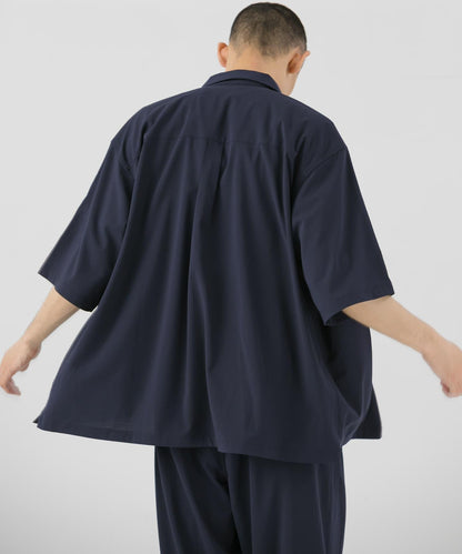 SMOOTH WOOLY LIKE 短袖襯衫