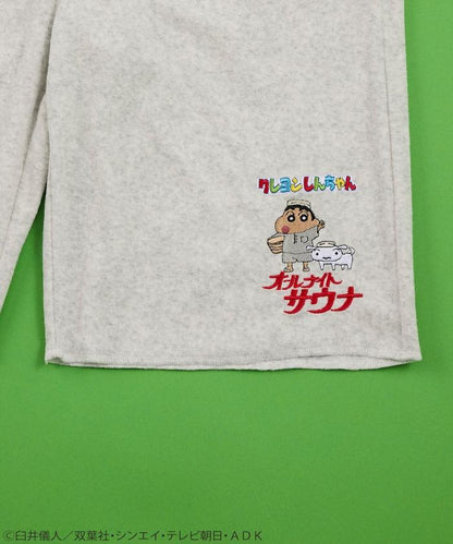 《蠟筆小新》 SAUVENIR × FREAK'S STORE 聯名 毛巾布館內服套裝 附束口袋