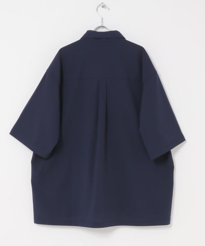 SMOOTH WOOLY LIKE 短袖襯衫
