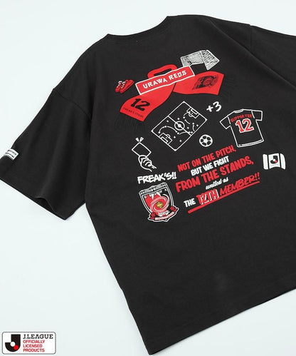 J.LEAGUE × FREAK’S STORE 合作款 SUPPORTERS 浦和レッズ 短袖T恤 特別款