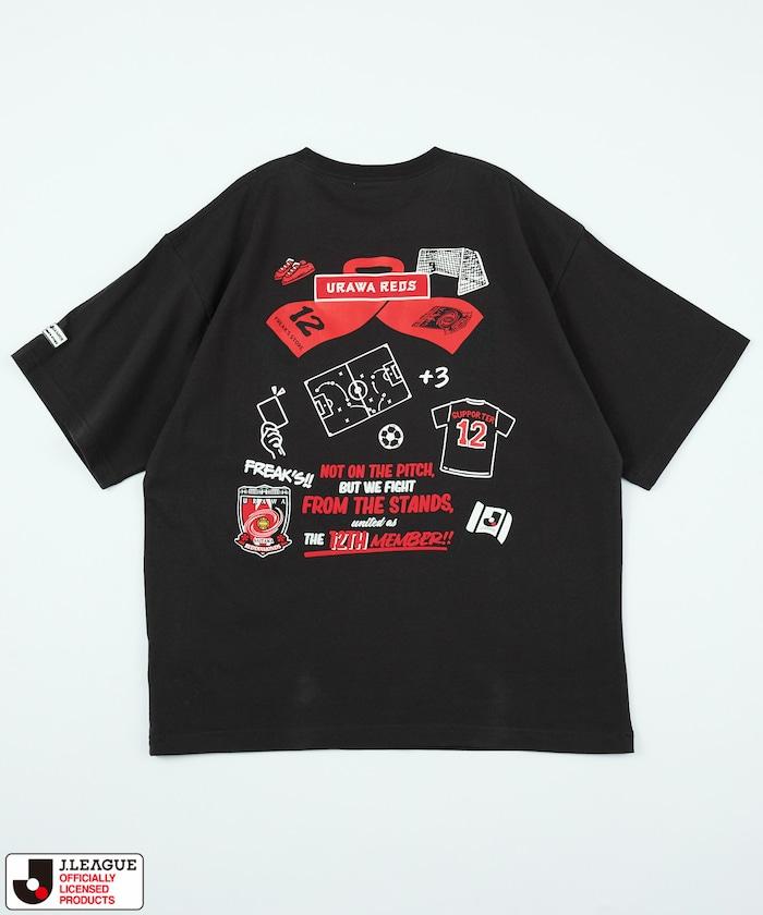 J.LEAGUE × FREAK’S STORE 合作款 SUPPORTERS 浦和レッズ 短袖T恤 特別款
