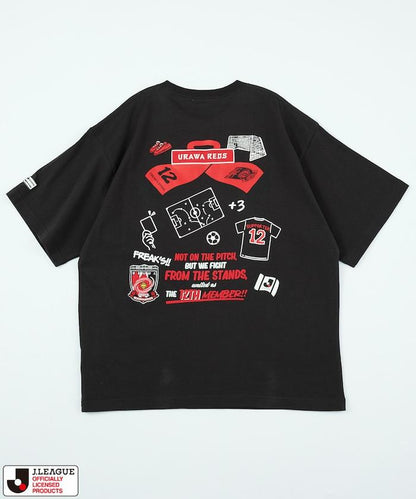 J.LEAGUE × FREAK’S STORE 合作款 SUPPORTERS 浦和レッズ 短袖T恤 特別款