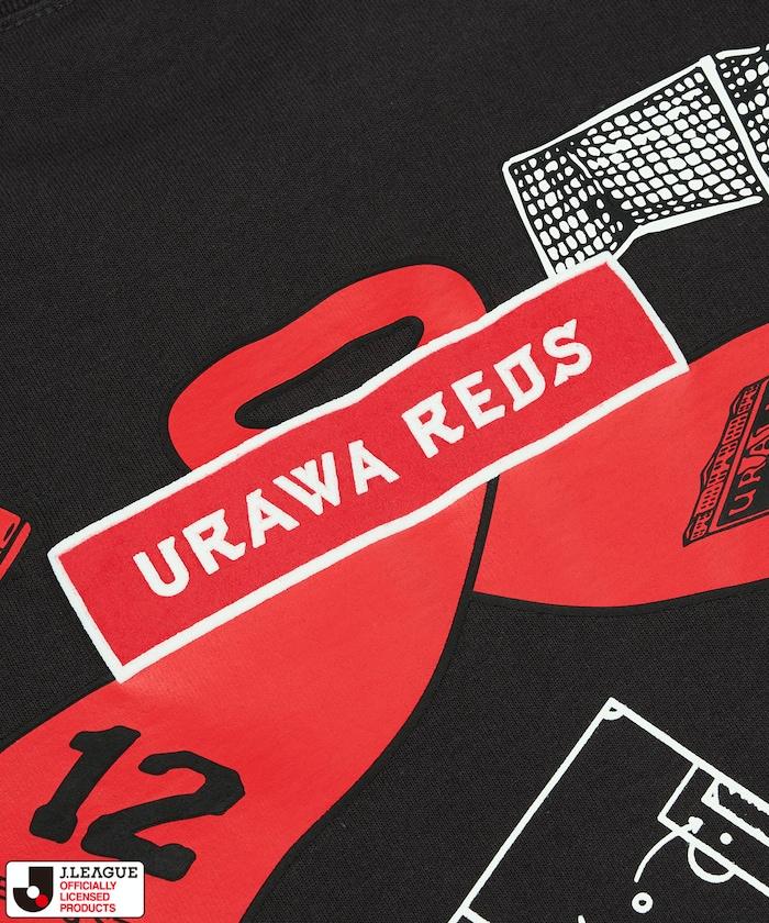 J.LEAGUE × FREAK’S STORE 合作款 SUPPORTERS 浦和レッズ 短袖T恤 特別款