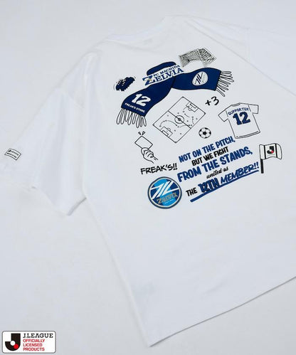 J.LEAGUE × FREAK’S STORE 聯名 SUPPORTERS SHORT SLEEVE TEE FC町田ゼルビア 短袖T恤