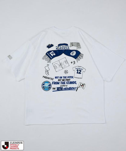 J.LEAGUE × FREAK’S STORE 聯名 SUPPORTERS SHORT SLEEVE TEE FC町田ゼルビア 短袖T恤
