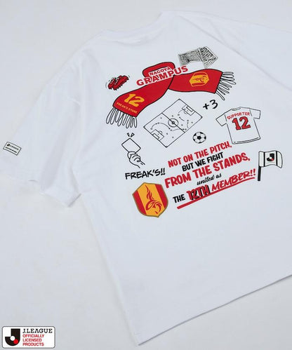 特別款 SUPPORTERS SHORT SLEEVE TEE 名古屋グランパス 短袖T恤