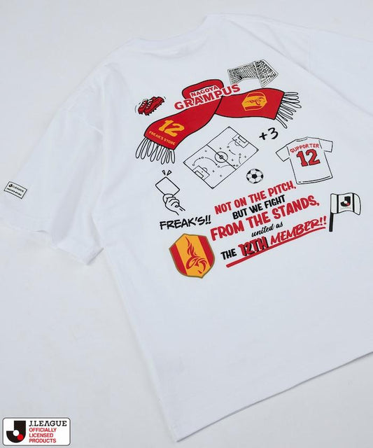 特別款 SUPPORTERS SHORT SLEEVE TEE 名古屋グランパス 短袖T恤