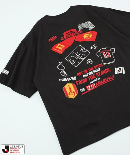 特別款 SUPPORTERS SHORT SLEEVE TEE 名古屋グランパス 短袖T恤