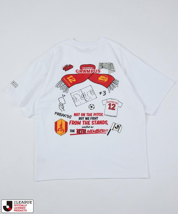 特別款 SUPPORTERS SHORT SLEEVE TEE 名古屋グランパス 短袖T恤