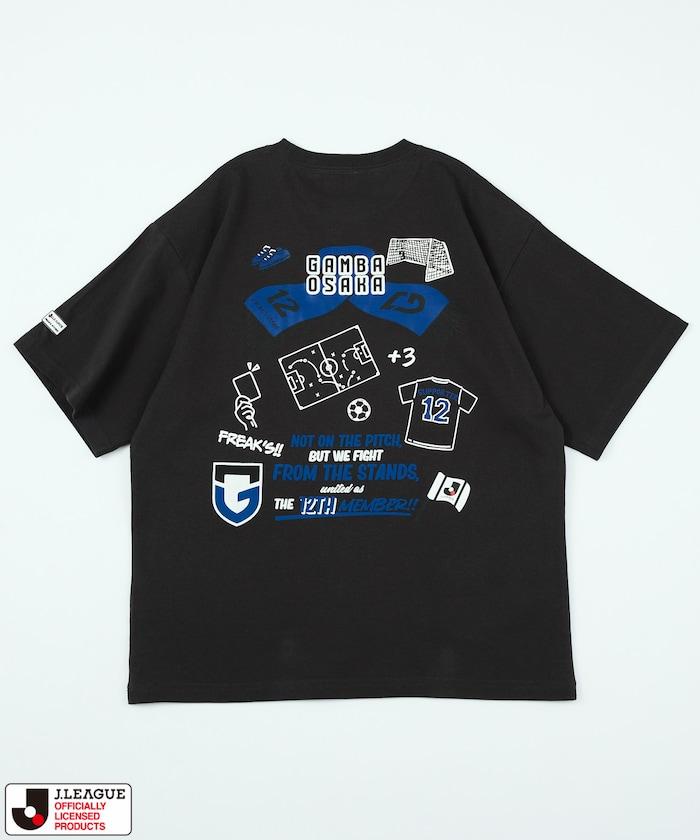 J.LEAGUE × FREAK’S STORE 聯名 SUPPORTERS印花 短袖T恤 ガンバ大阪