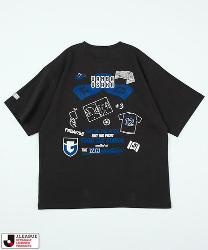 J.LEAGUE × FREAK’S STORE 聯名 SUPPORTERS印花 短袖T恤 ガンバ大阪