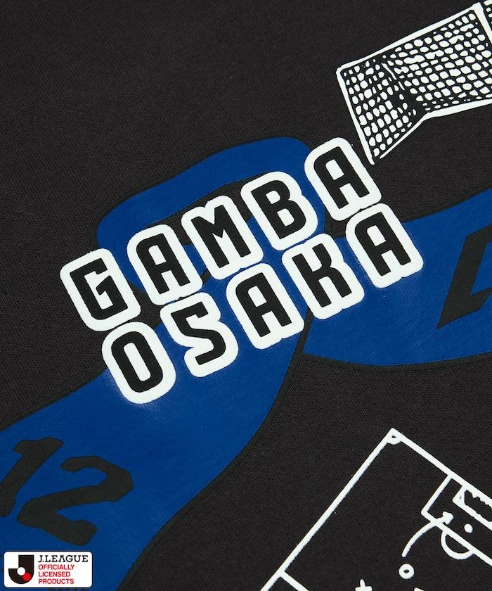 J.LEAGUE × FREAK’S STORE 聯名 SUPPORTERS印花 短袖T恤 ガンバ大阪