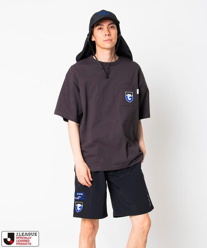 J.LEAGUE（日本職業足球聯賽） 聯名系列 ガンバ大阪 SUPPORTERS NYLON SHORTS 運動短褲
