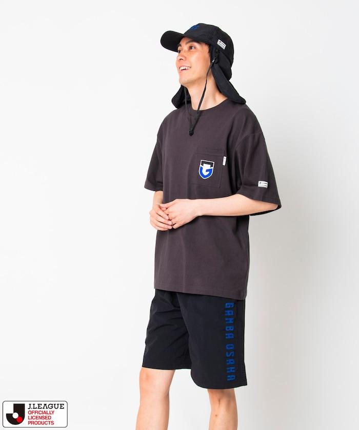 J.LEAGUE（日本職業足球聯賽） 聯名系列 ガンバ大阪 SUPPORTERS NYLON SHORTS 運動短褲