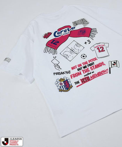 SUPPORTERS SHORT SLEEVE TEE セレッソ大阪款 短袖T恤