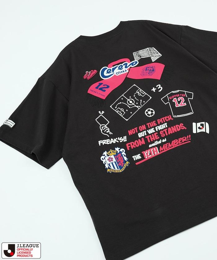 SUPPORTERS SHORT SLEEVE TEE セレッソ大阪款 短袖T恤