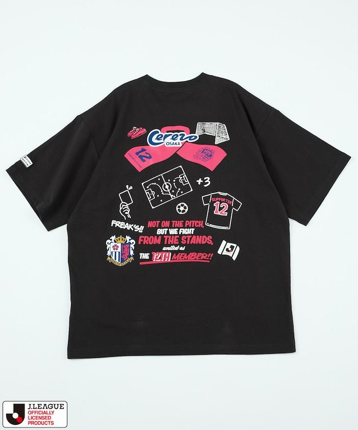 SUPPORTERS SHORT SLEEVE TEE セレッソ大阪款 短袖T恤