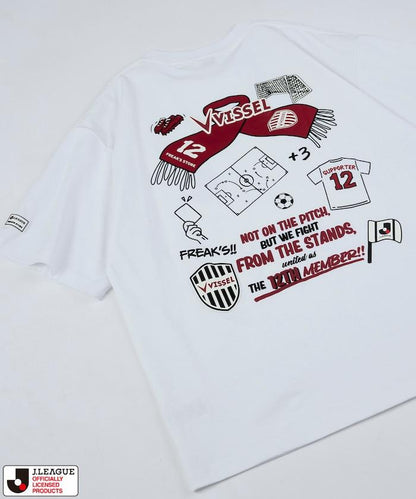 特別 SUPPORTERS SHORT SLEEVE TEE ヴィッセル神戸 短袖T恤
