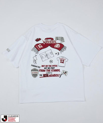 特別 SUPPORTERS SHORT SLEEVE TEE ヴィッセル神戸 短袖T恤