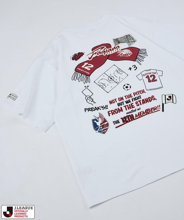 J.LEAGUE × FREAK’S STORE 聯名特別款 SUPPORTERS SHORT SLEEVE TEE 短袖T恤 ファジアーノ岡山