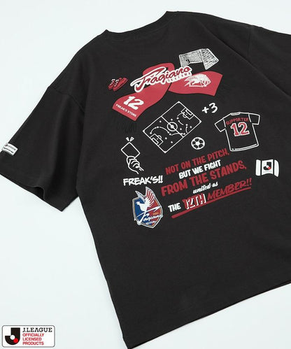 J.LEAGUE × FREAK’S STORE 聯名特別款 SUPPORTERS SHORT SLEEVE TEE 短袖T恤 ファジアーノ岡山