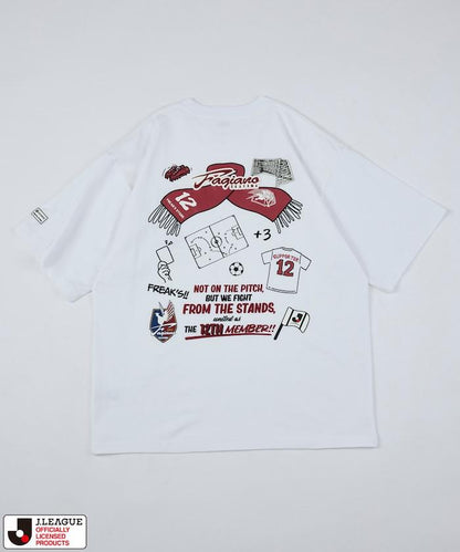 J.LEAGUE × FREAK’S STORE 聯名特別款 SUPPORTERS SHORT SLEEVE TEE 短袖T恤 ファジアーノ岡山