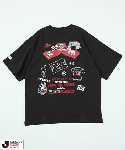 J.LEAGUE × FREAK’S STORE 聯名特別款 SUPPORTERS SHORT SLEEVE TEE 短袖T恤 ファジアーノ岡山
