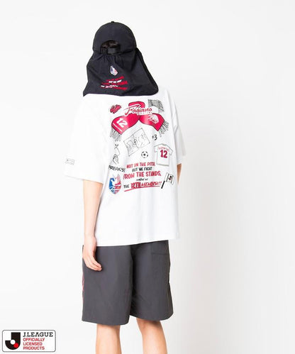 J.LEAGUE × FREAK'S STORE 聯名 支持者款 尼龍 休閒短褲 【ファジアーノ岡山】