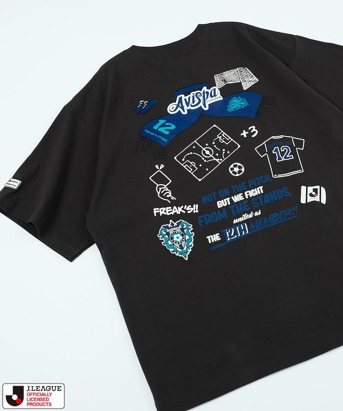 J.LEAGUE × FREAK’S STORE 聯名 SUPPORTERS SHORT SLEEVE アビスパ福岡 圖案短袖T恤
