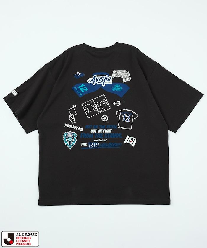 J.LEAGUE × FREAK’S STORE 聯名 SUPPORTERS SHORT SLEEVE アビスパ福岡 圖案短袖T恤