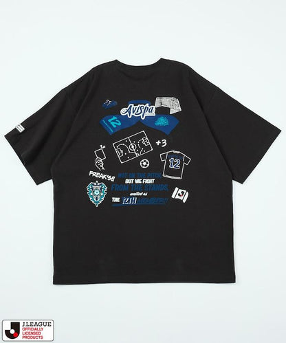 J.LEAGUE × FREAK’S STORE 聯名 SUPPORTERS SHORT SLEEVE アビスパ福岡 圖案短袖T恤