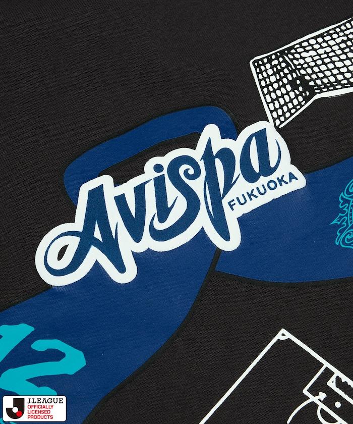 J.LEAGUE × FREAK’S STORE 聯名 SUPPORTERS SHORT SLEEVE アビスパ福岡 圖案短袖T恤