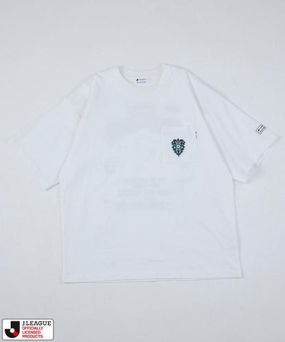 J.LEAGUE × FREAK’S STORE 聯名 SUPPORTERS SHORT SLEEVE アビスパ福岡 圖案短袖T恤