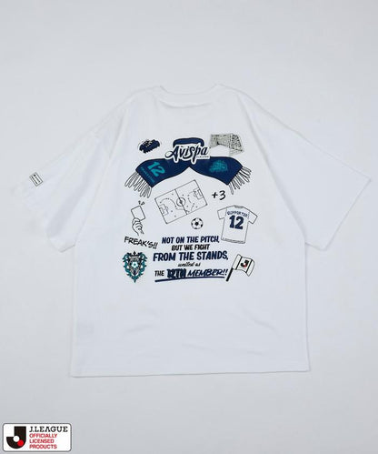J.LEAGUE × FREAK’S STORE 聯名 SUPPORTERS SHORT SLEEVE アビスパ福岡 圖案短袖T恤