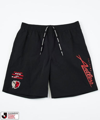 J.LEAGUE × FREAK'S STORE 聯名聯名 支持者設計 鹿島アントラーズ SUPPORTERS NYLON SHORTS 短褲