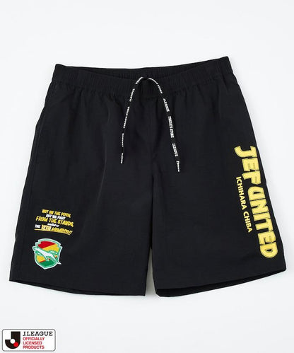 J.LEAGUE × FREAK'S STORE 聯名 SUPPORTERS NYLON SHORTS ジェフユナイテッド千葉 休閒短褲