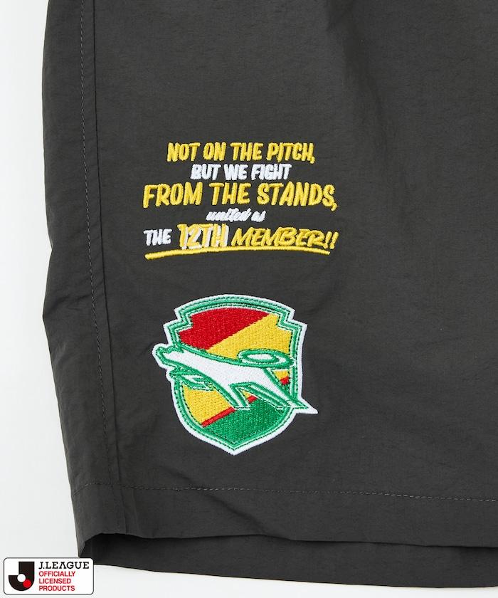 J.LEAGUE × FREAK'S STORE 聯名 SUPPORTERS NYLON SHORTS ジェフユナイテッド千葉 休閒短褲